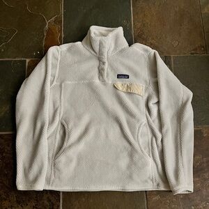 Patagonia Cream Fleece Jacket